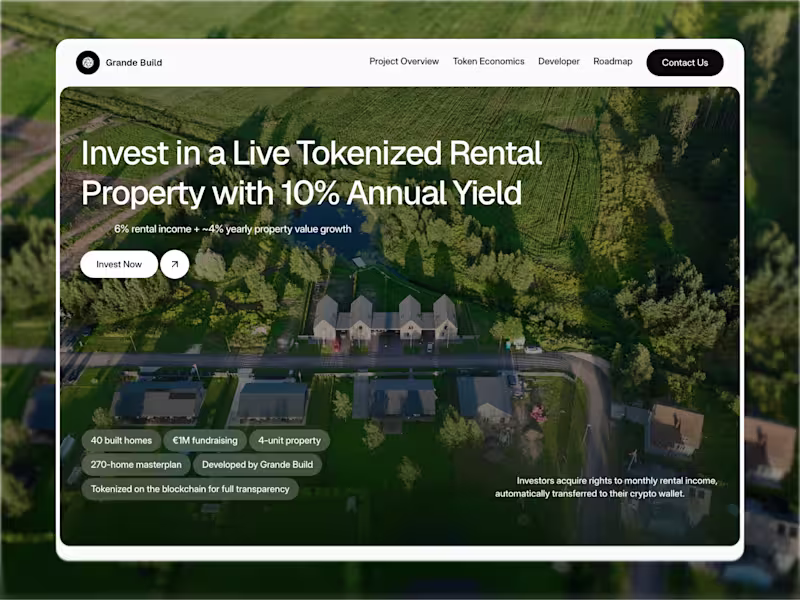 Cover image for Grande Build - Tokenized Property
