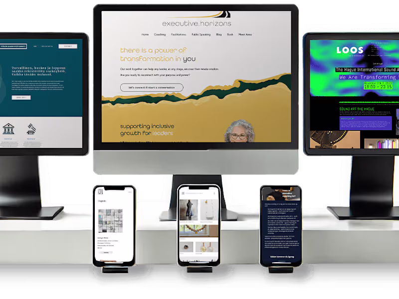 Cover image for Custom Responsive Squarespace Website Design for your Business!