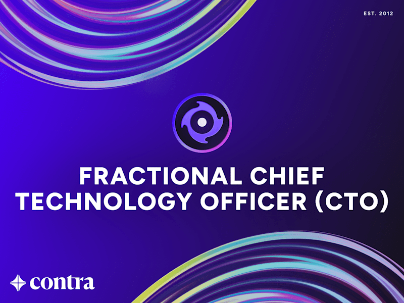 Cover image for Fractional CTO & Consulting