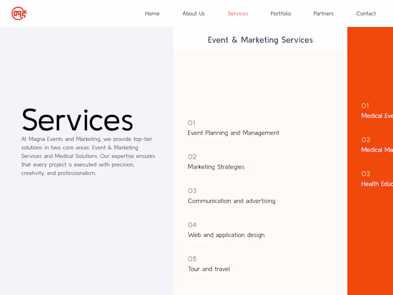 Cover image for Magna Events and Marketing