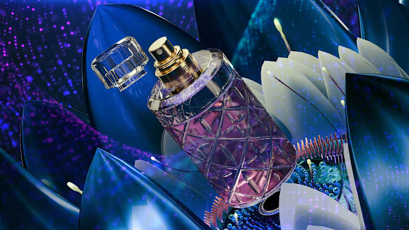 Cover image for 3D Product Rendering Perfume Roberto Cavalli