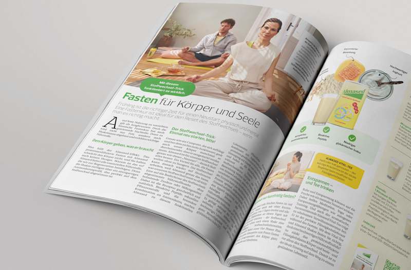 Cover image for Print Magazine Ads Design for Almased