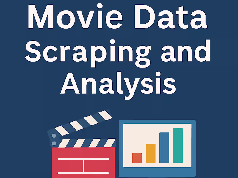 Cover image for Movies Data Scraping and Analysis