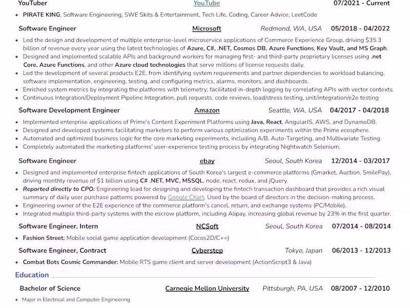 Cover image for TK crafts impactful resumes that secure dream jobs.