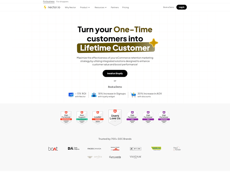 Cover image for Nector: Loyalty Program App for Shopify & Woocommerce