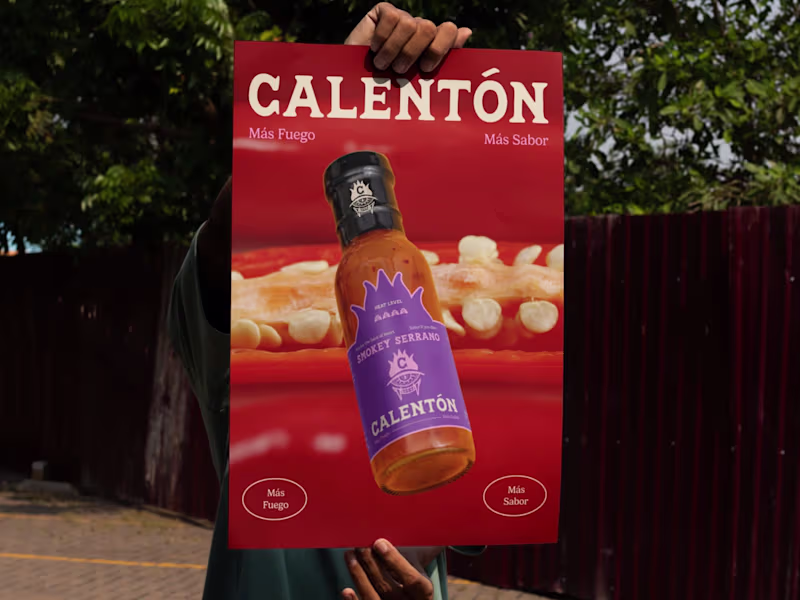 Cover image for Calentón - Brand Identity + Packaging