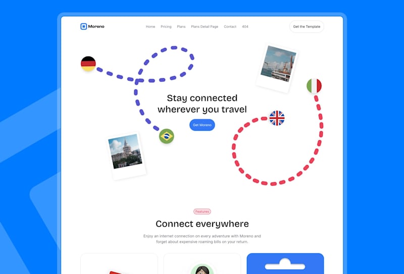 Cover image for Moreno Framer Template