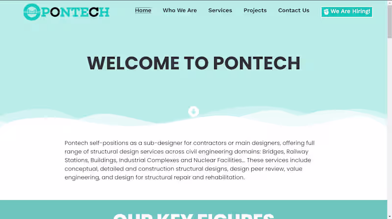 Cover image for Wordpress Company Website Redesign