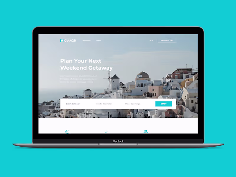 Cover image for Product Design & Branding for a Travel Planning App