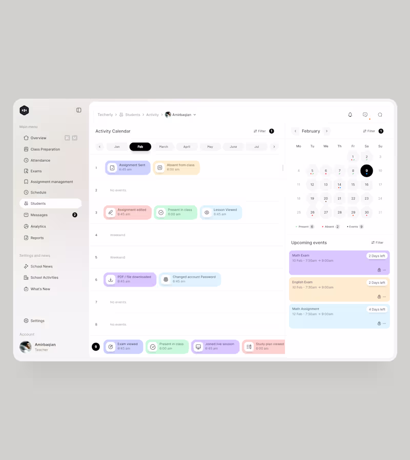 Cover image for A few months ago, I started working on a school management p...