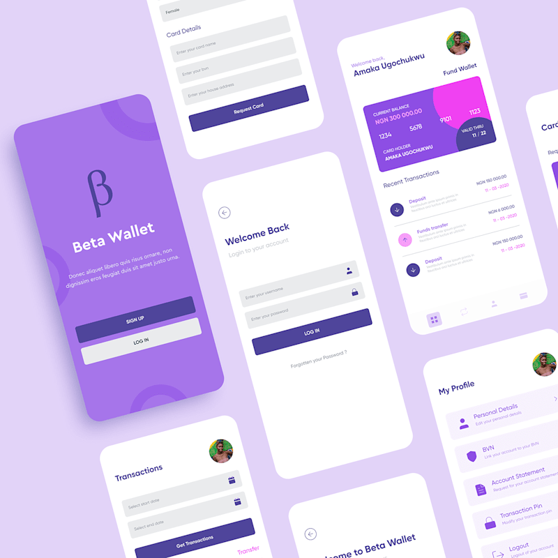 Cover image for Beta Wallet Mobile App