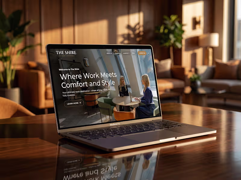 Cover image for The Shire Website Redesign and Development