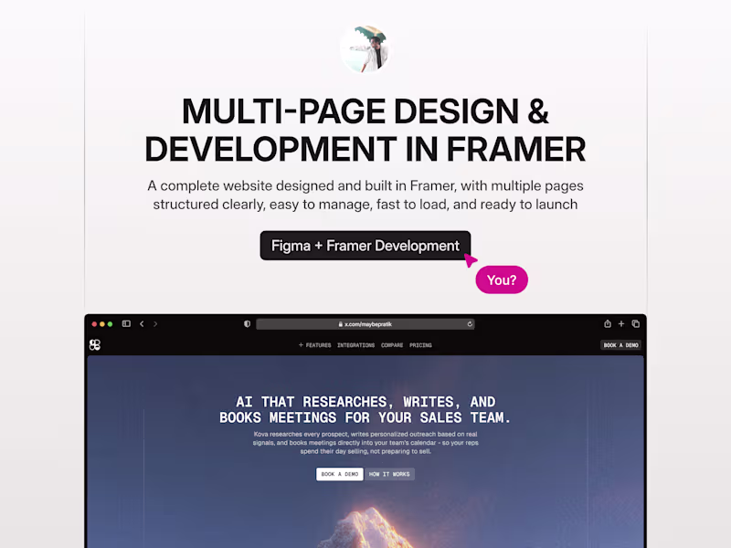 Cover image for Multi-Page Website Design & Development