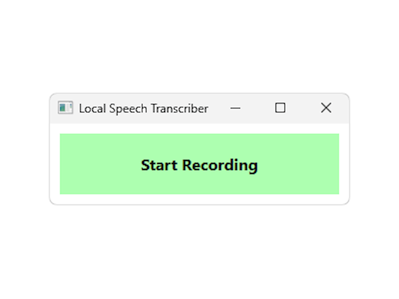 Cover image for [AI Engeneering] Local Speech Transcriber