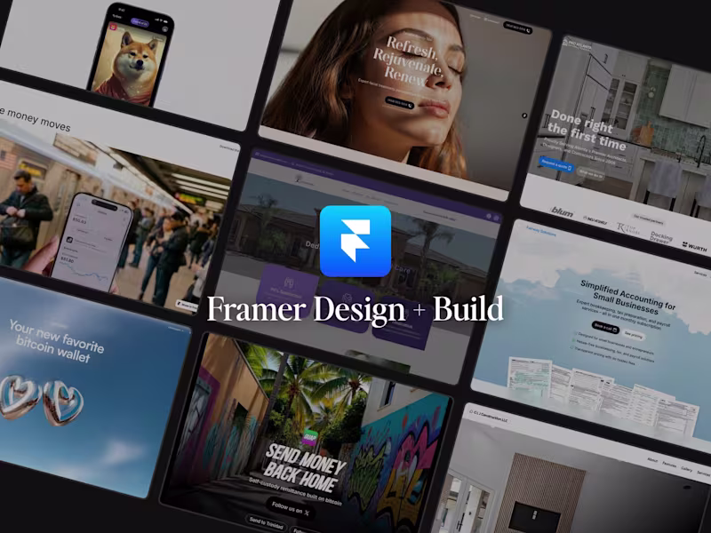 Cover image for Framer Design & Build