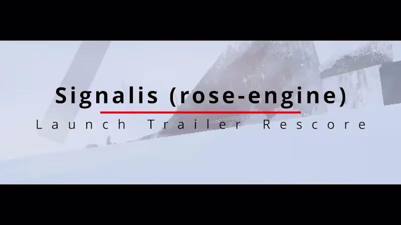 Cover image for Signalis: Launch Trailer Rescore