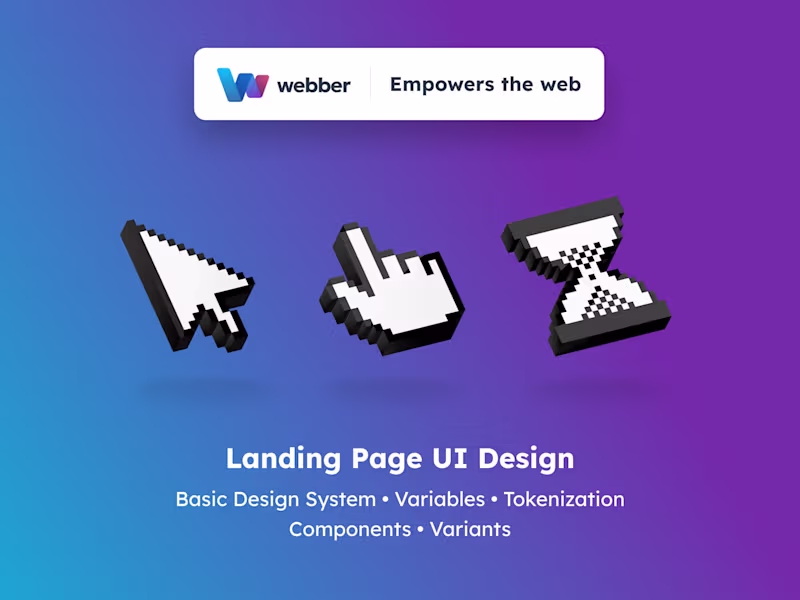 Cover image for Landing Page UI Design