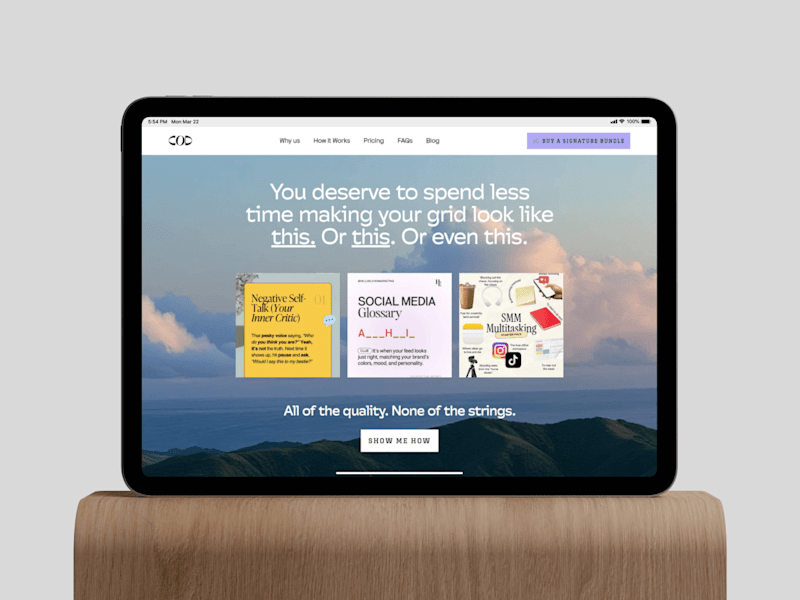 Cover image for Content on Demand Framer Website