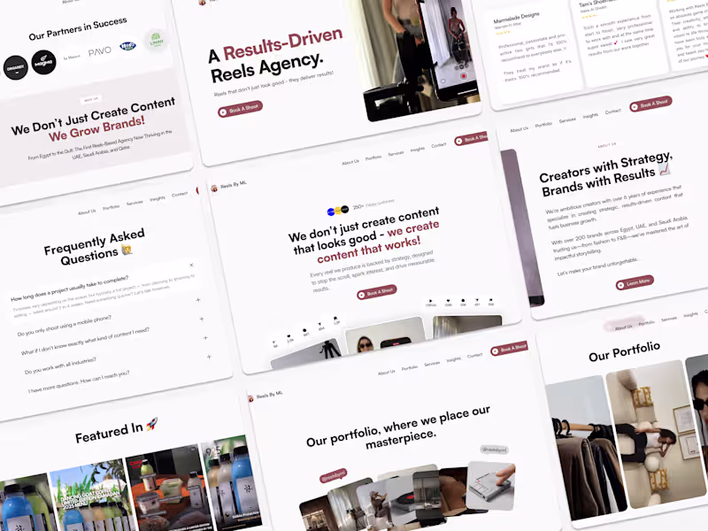 Cover image for Reels by ML Framer Design & Development