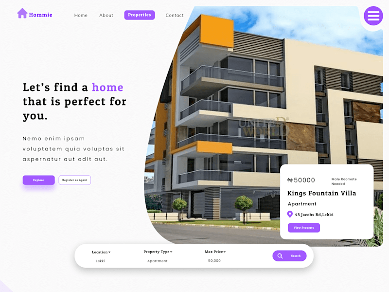 Cover image for Hommie house rental