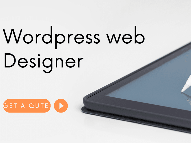 Cover image for Wordpress Web Designer for E-commerce Store or  for Business 