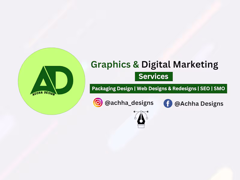 Cover image for Product Pacakging Design & Redesign