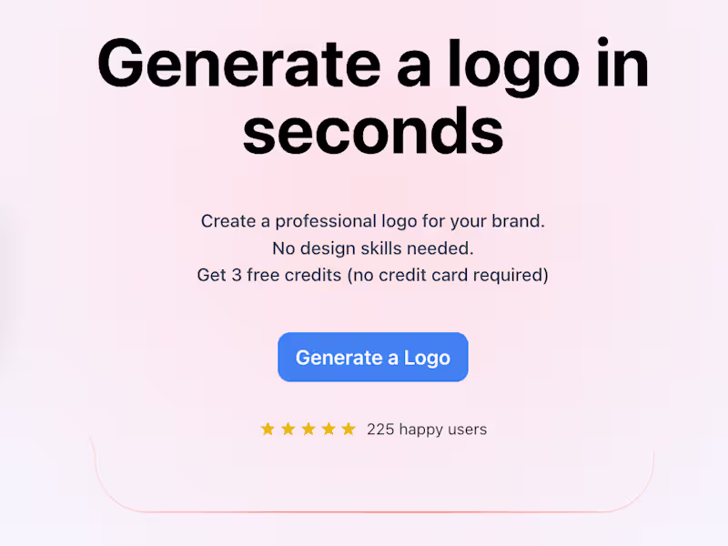 Cover image for AI Logo Generator