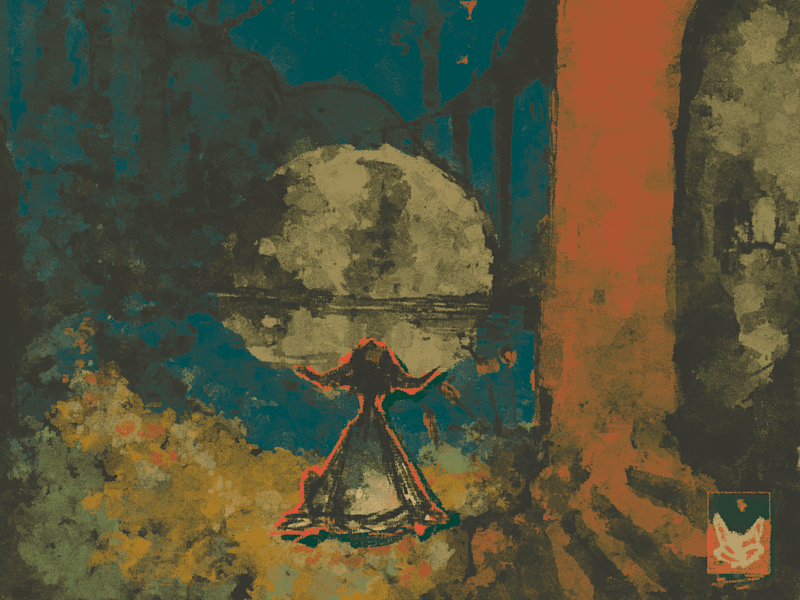 Cover image for surrealist artwork for an album cover