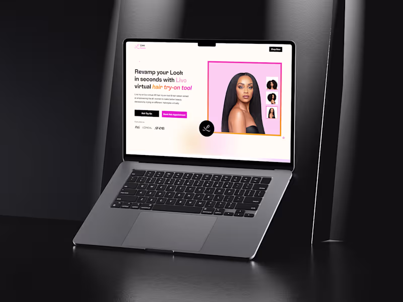 Cover image for Beauty Landing Page 