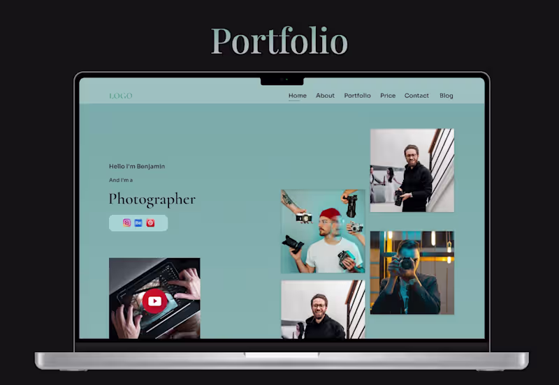 Cover image for Captured Beauty: Benjamin's Online Portfolio