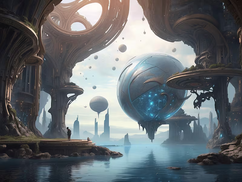 Cover image for Fusion Fables: Blending Fantasy and Sci-Fi Worlds