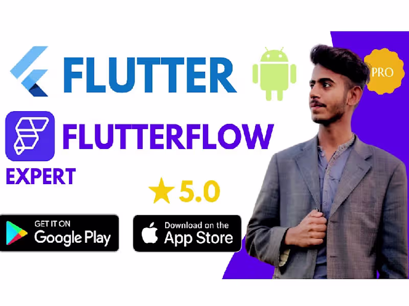 Cover image for build app with flutter and flutterflow app development