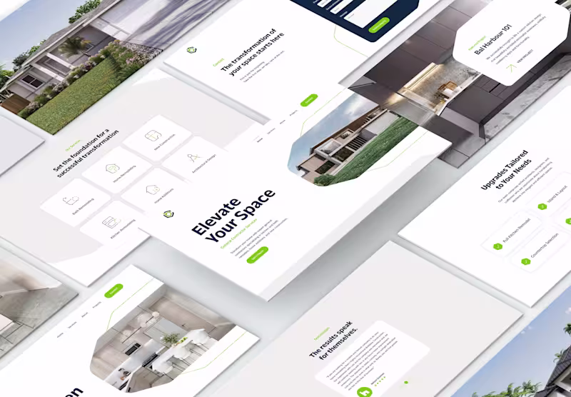 Cover image for UI for Construction Company