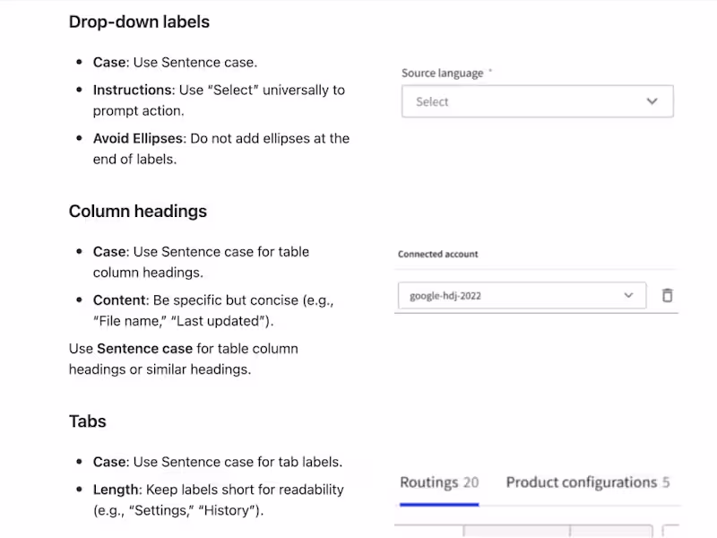 Cover image for UX writing style guide