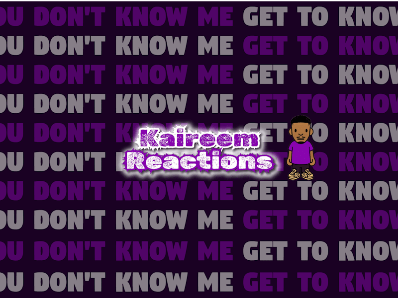 Cover image for Kaireem Reactions : YouTube Channel Graphic Design/Video Editing