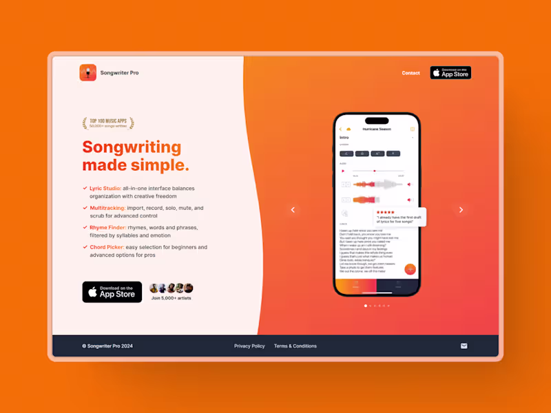 Cover image for Songwriter Pro 