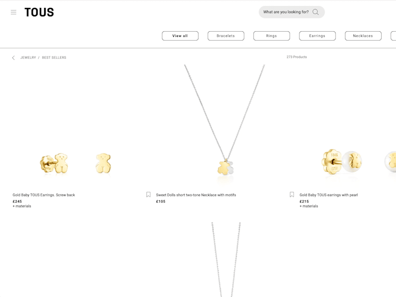 Cover image for Tous Jewelry Collection Links Project