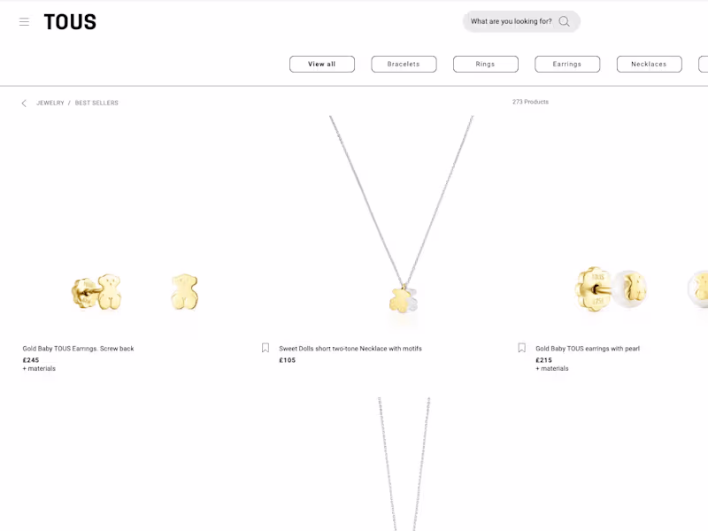 Cover image for Tous Jewelry Collection Links Project