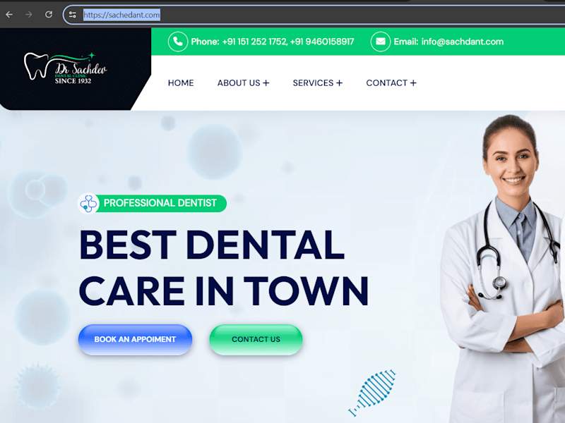 Cover image for The best dentist for you precious tooth