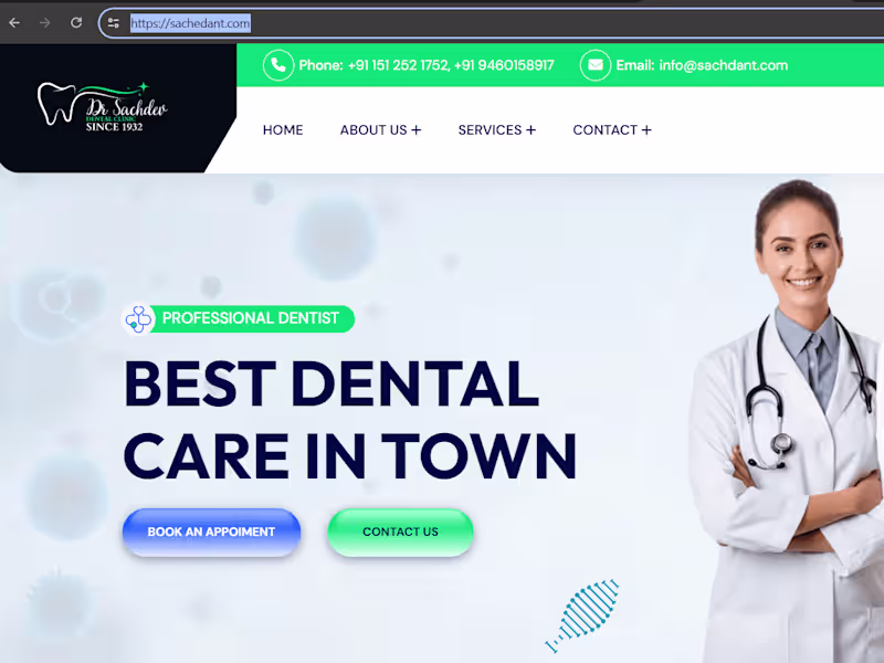 Cover image for The best dentist for you precious tooth