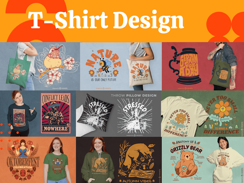 Cover image for T-Shirt Design and Illustration