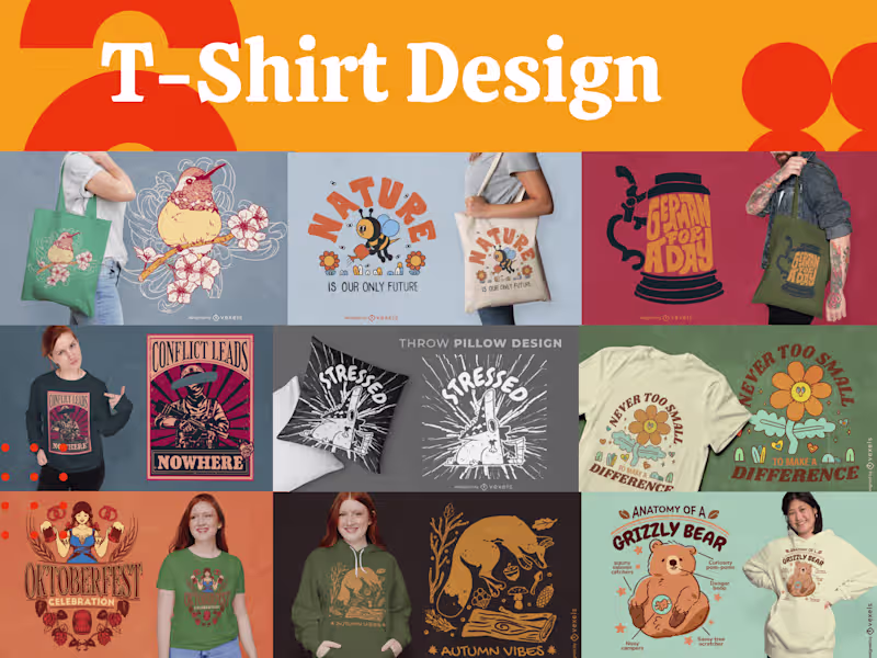 Cover image for T-Shirt Design and Illustration