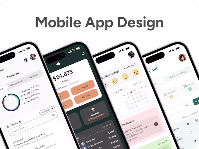 Cover image for Mobile App Design