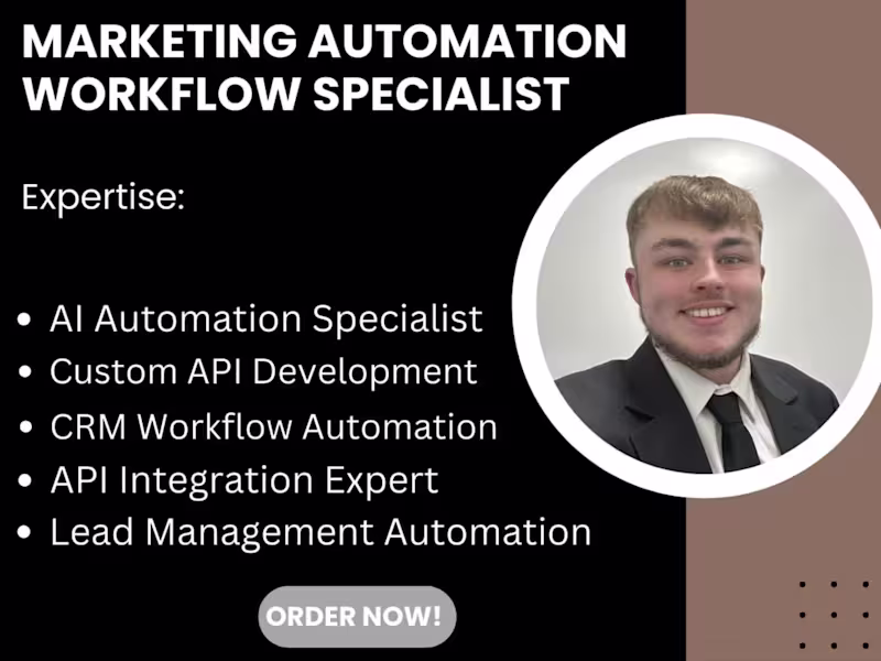 Cover image for Automated Marketing Campaigns, CRM Management & API Integration