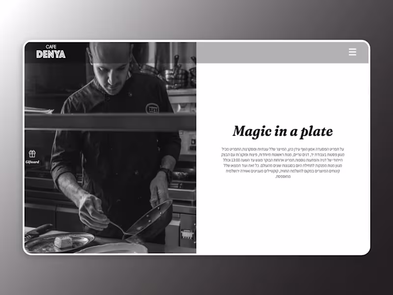 Cover image for Denya Cafe Website Development