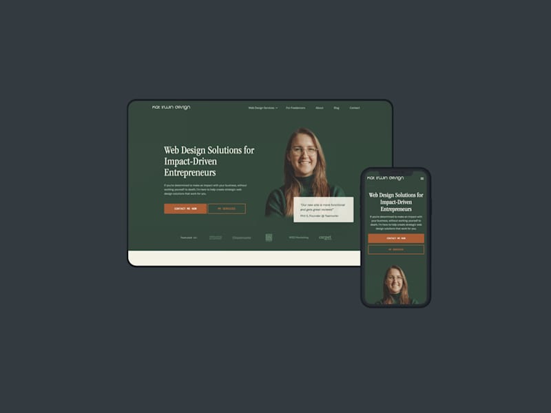 Cover image for Webflow Redesign for Kat Irwin Design