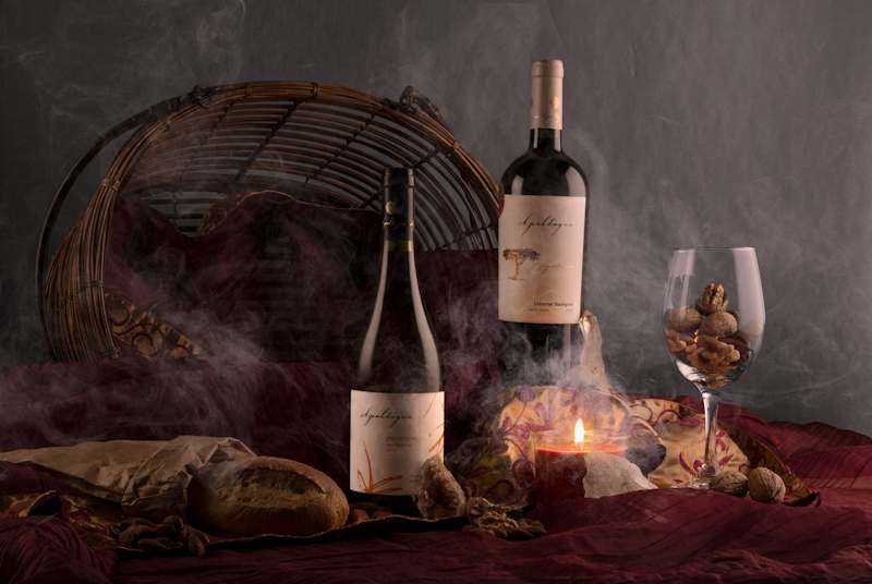 Cover image for Concept photography and editing of a wine composition 