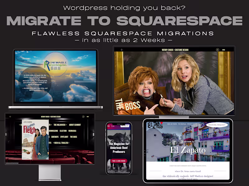 Cover image for Squarespace Migration Expert for Zero Downtime Redesigns