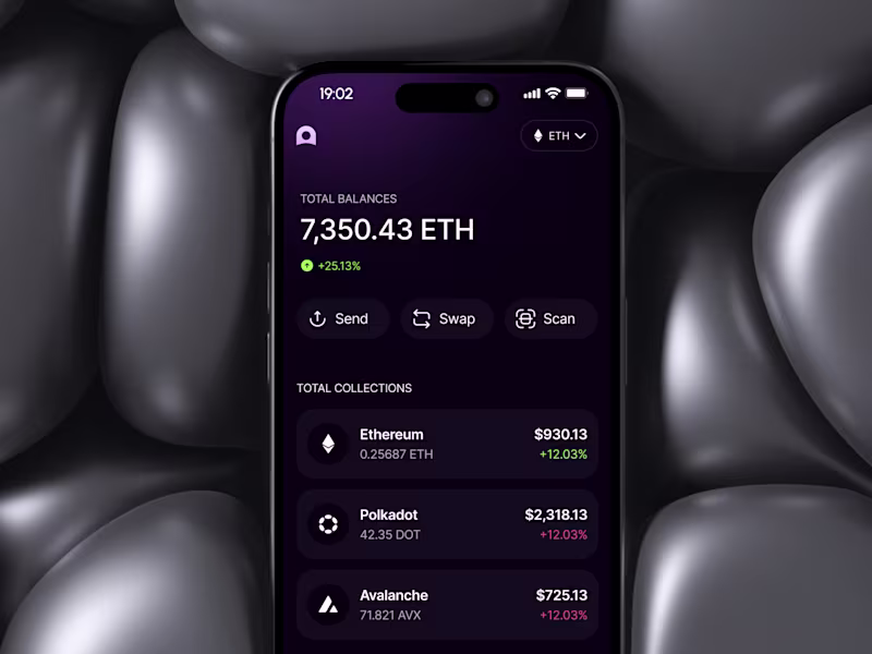 Cover image for Polma - Crypto Wallet Mobile App