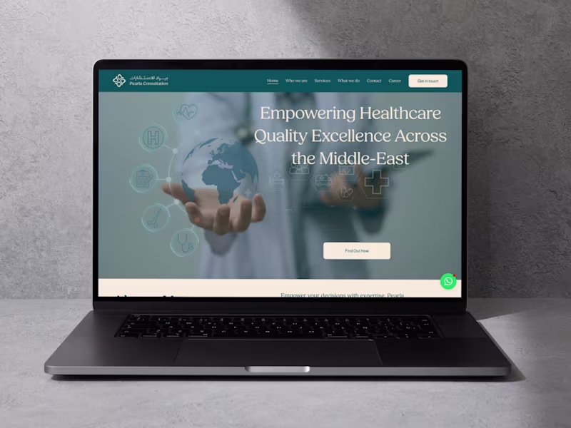Cover image for A Healthcare Consulting Firm